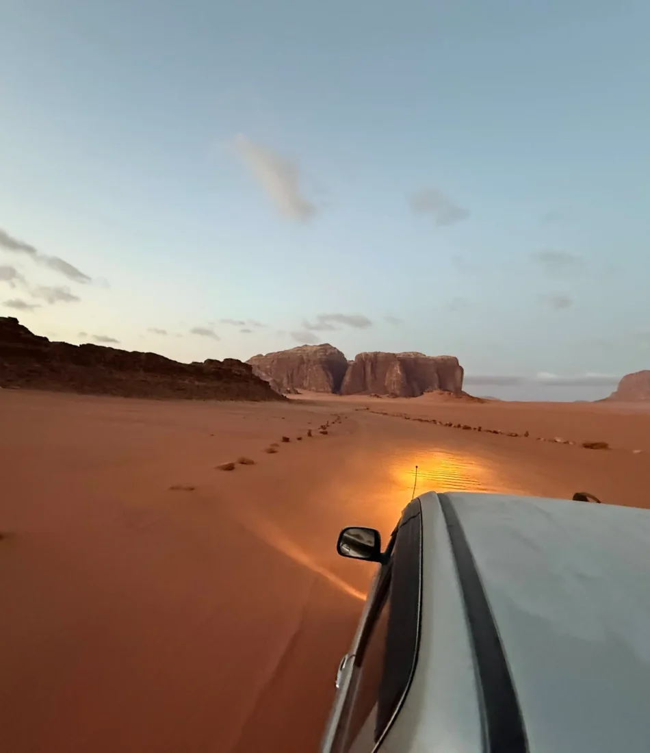 4*4 experience in Wadi Rum