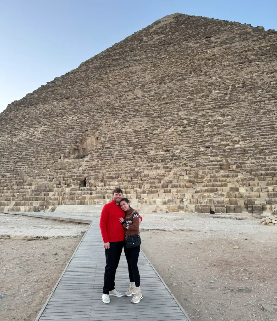 Before hours exclusive visit at the Great Pyramid