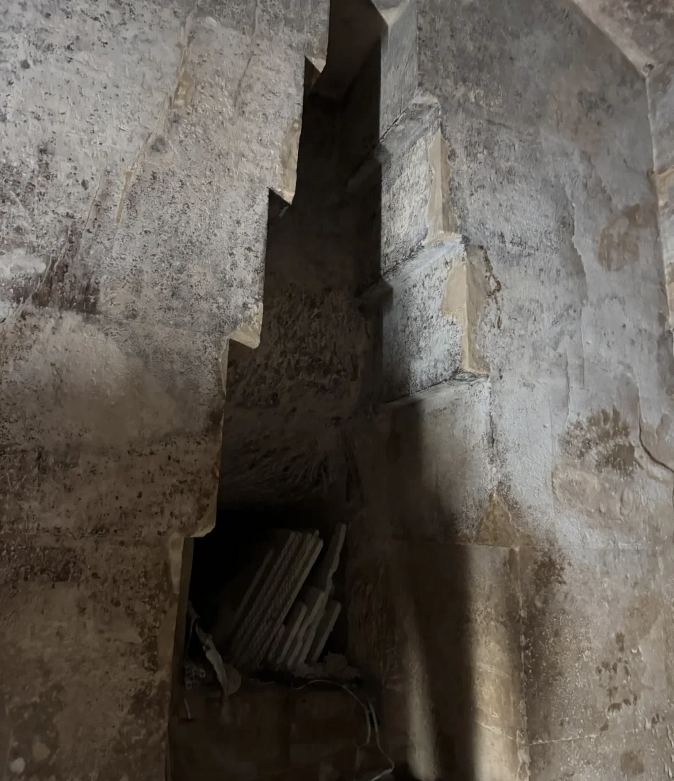 Private access inside the great Pyramid