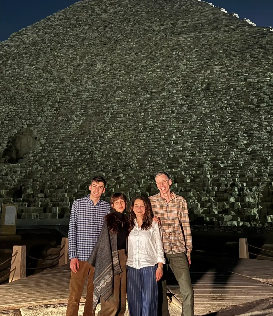 After hours visit of the Pyramids