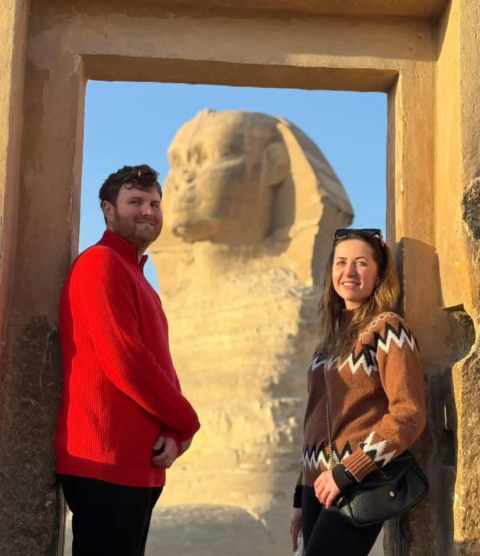 VIP Sphinx visit with Eye on Egypt Travel