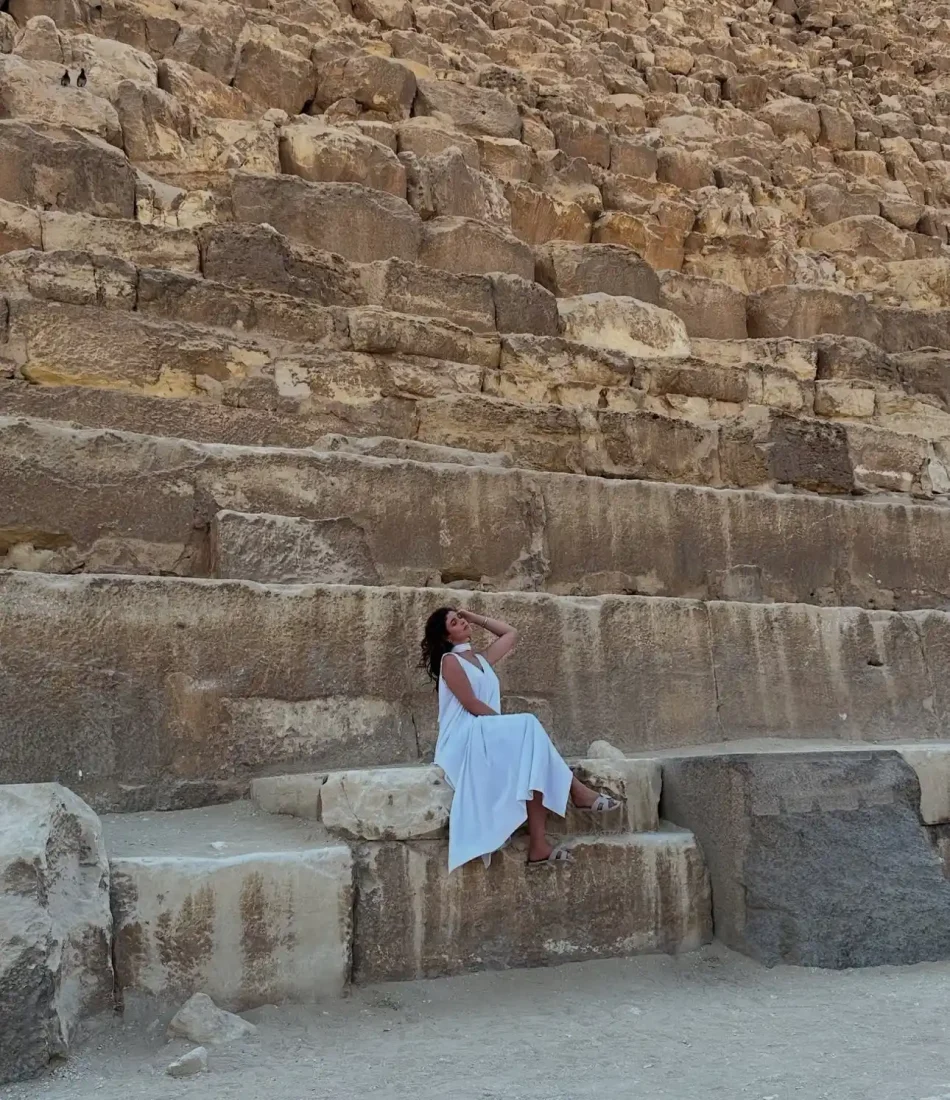 The great Pyramid during the vip Private 2 hour access